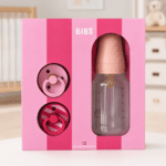 Coffret BIBS Bébé – Biberon + 2 Sucettes