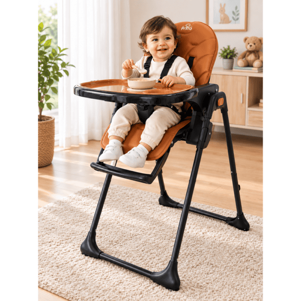 Chaise haute PRIMA Piccola – Compacte, pratique & idéale