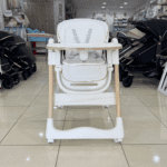 Chaise haute bébé Kidilo TB5 – Évolutive, pliable & ultra pratique dès 4 mois