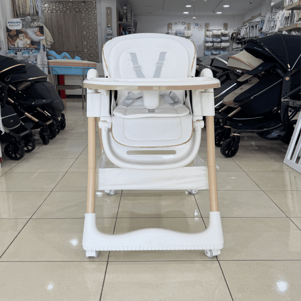 Chaise haute bébé Kidilo TB5 – Évolutive, pliable & ultra pratique dès 4 mois