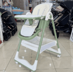 Chaise haute bébé Kidilo TB5 – Évolutive, pliable & ultra pratique dès 4 mois