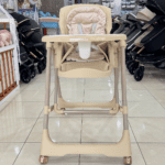Chaise haute bébé Kidilo 2 en 1 TB6 – Chaise repas & balancelle évolutive