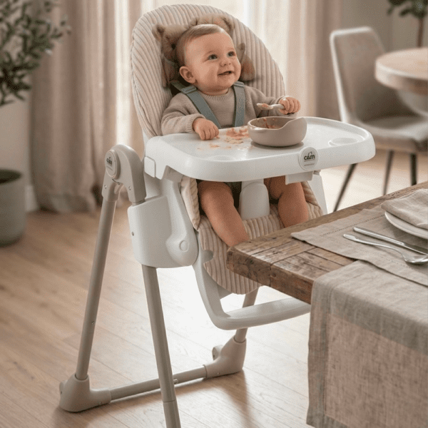 Chaise haute CAM Pappananna – Évolutive, confortable & multifonction