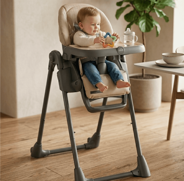 Chaise haute CAM Icon – Design italien, confort évolutif & sécurité maximale