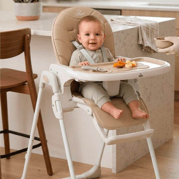 Chaise haute PRIMA Piccola – Compacte, pratique & idéale