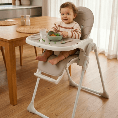 Chaise haute PRIMA Piccola – Compacte, pratique & idéale