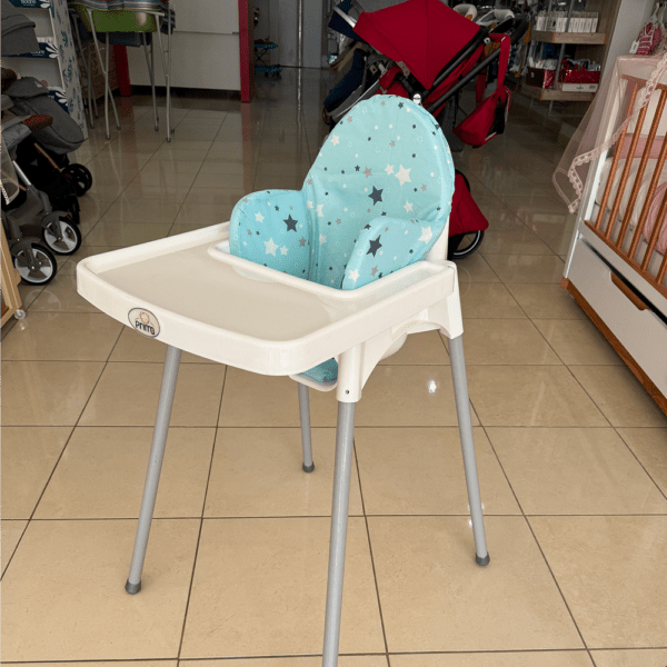 Chaise haute PRIMA Slim – Simple, pratique et idéale pour les petits espaces