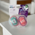 Sucettes Philips Avent – Lot de 2 sucettes orthodontiques pour bébé
