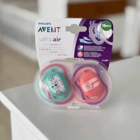 Sucettes Philips Avent – Lot de 2 sucettes orthodontiques pour bébé