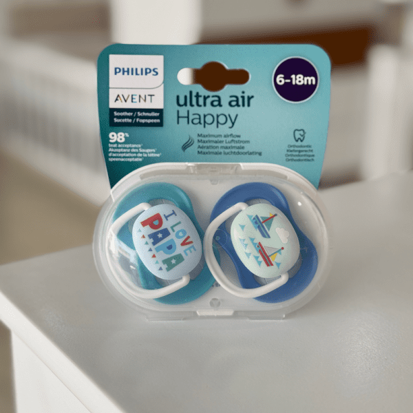Sucettes Philips Avent – Lot de 2 sucettes orthodontiques pour bébé