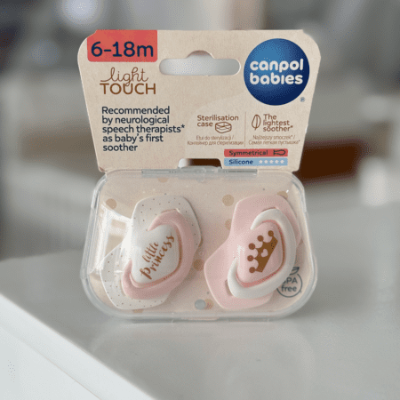 Sucettes Canpol Babies  Lot de 2 sucettes silicone orthodontiques