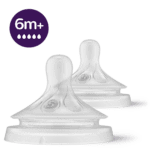 Tétine Philips Avent Natural Response 6m+ – Débit 5 (Lot de 2)