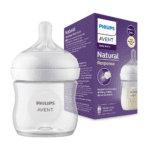 Biberon Philips Avent Natural Response 125ml – 0-3 mois (Débit 2)