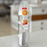 Biberon NUK en Verre 0–6 mois – Débit Lait