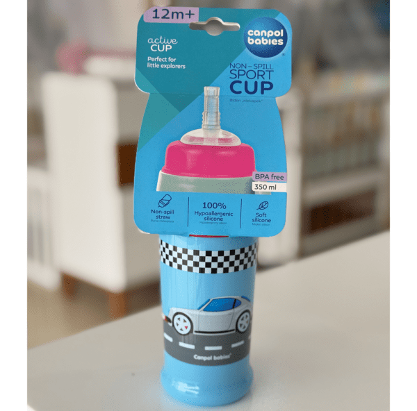 Gobelet Sport Anti-Fuite Canpol Babies 350ml – 12m+