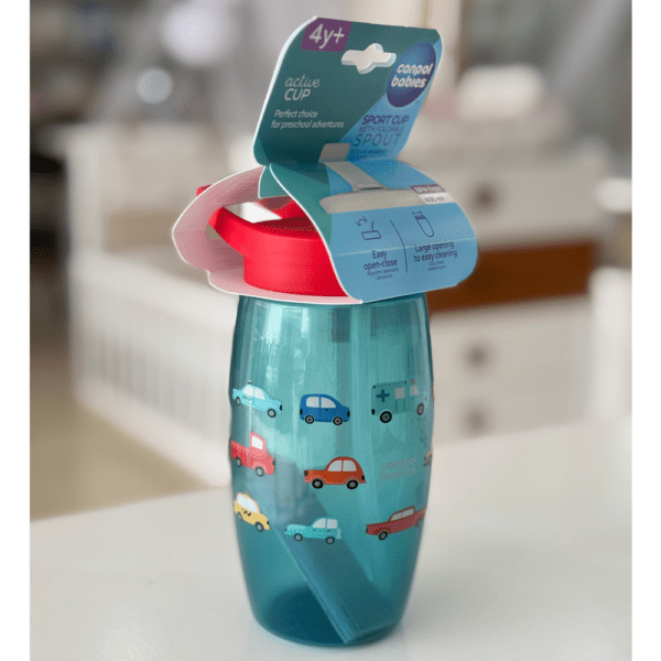 Gobelet Sport Canpol Babies 400ml – 4 ans+ (Bec Pliable)