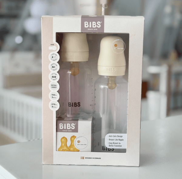 Coffret BIBS Biberons Premium – Kit Naissance Complet (150ml + 270ml)