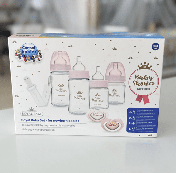 Coffret Naissance Canpol Babies – Royal Baby Little Princess (Kit Complet Nouveau-né)
