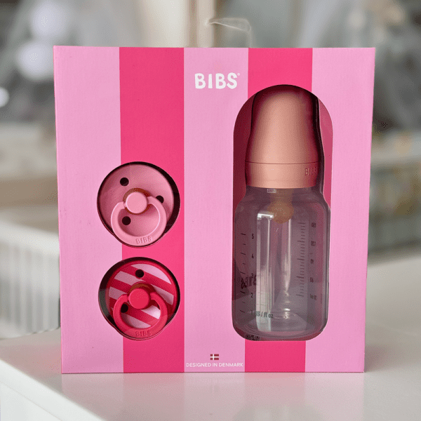 Coffret BIBS Bébé – Biberon + 2 Sucettes
