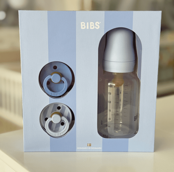 Coffret BIBS Bébé – Biberon + 2 Sucettes