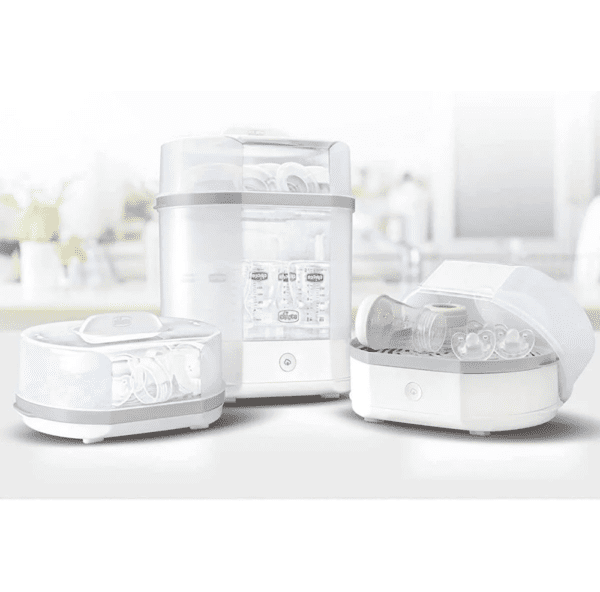 Stérilisateur à Vapeur Chicco 3 en 1 – Hygiène rapide et efficace