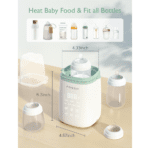 Chauffe-biberon Momcozy – Chauffage doux, rapide et intelligent