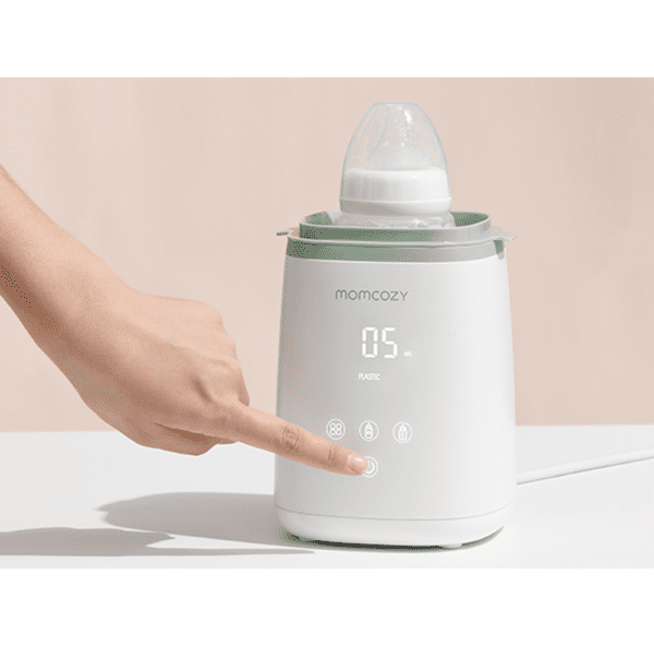 Chauffe-biberon Momcozy – Chauffage doux, rapide et intelligent