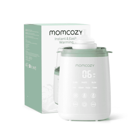 Chauffe-biberon Momcozy – Chauffage doux, rapide et intelligent