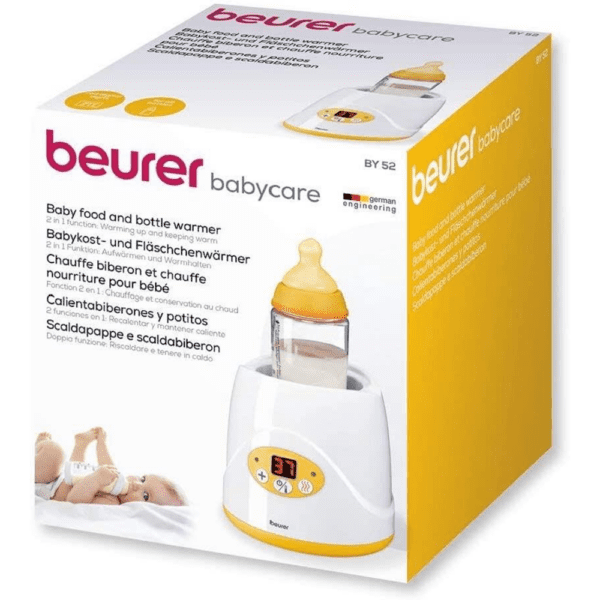 Chauffe-biberon Beurer BY 52 – Chauffage rapide et précis pour bébé