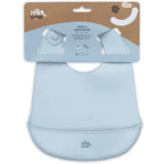 Bavoir bébé en silicone – Imperméable avec récupérateur