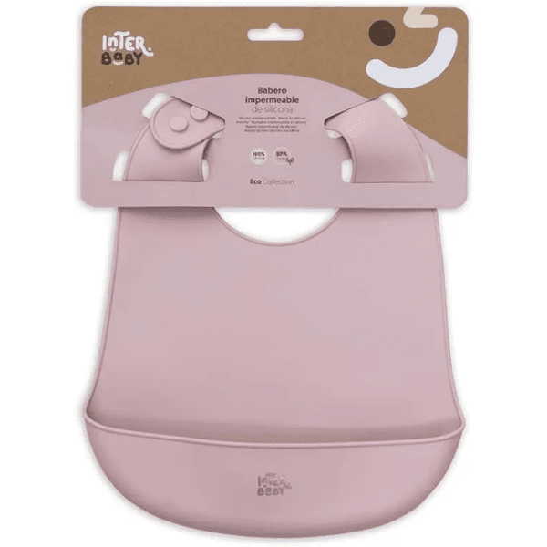 Bavoir bébé en silicone – Imperméable avec récupérateur