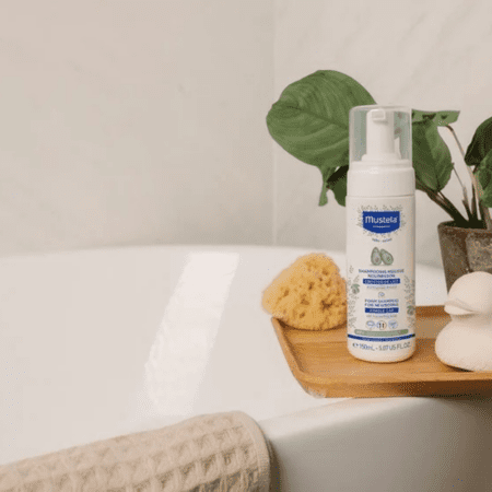 Shampoing mousse mustela