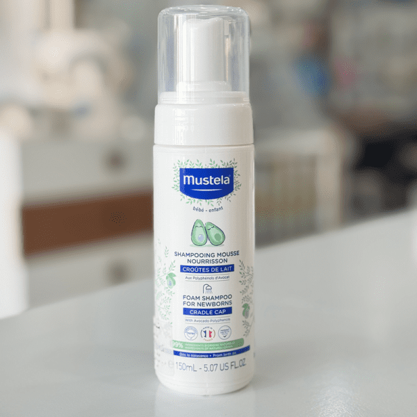 Shampoing mousse mustela
