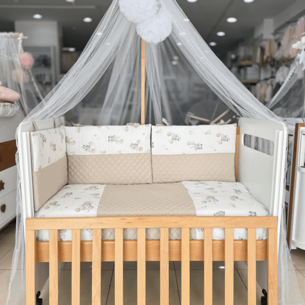 Lit bébé exclusive avec bois