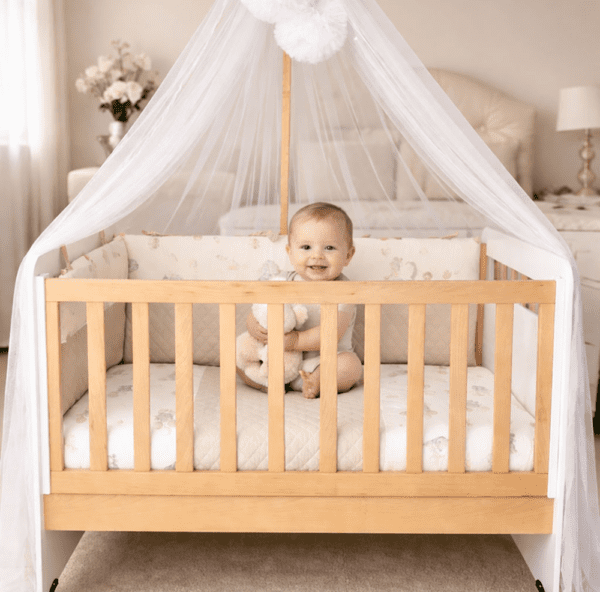 Lit bébé exclusive avec bois