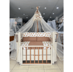 Lit royale beige
