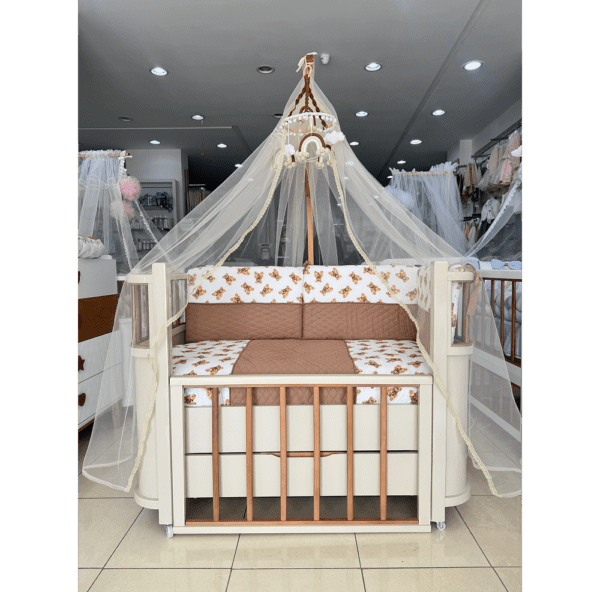 Lit royale beige
