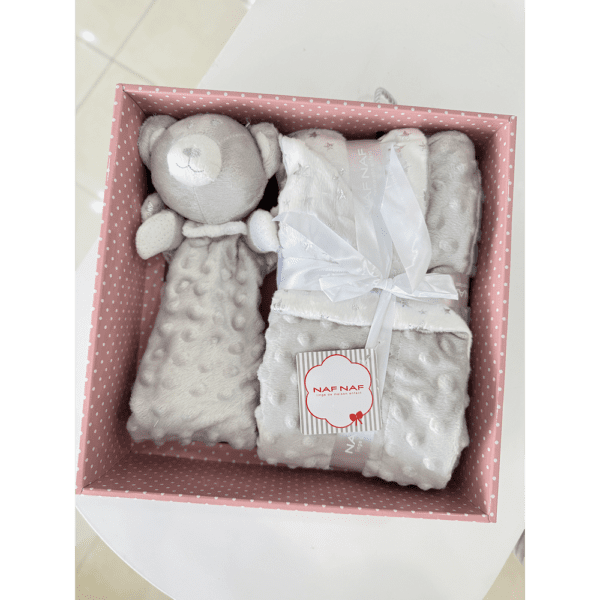 Plaid NAFNAF 110**80cm avec doudou