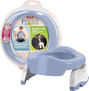 Réducteur de Toilette Pliable 2 en 1 – Potette Plus | Idéal Maison & Voyage
