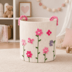 Panier de rangement multifonction pour bébé – Design doux & pratique