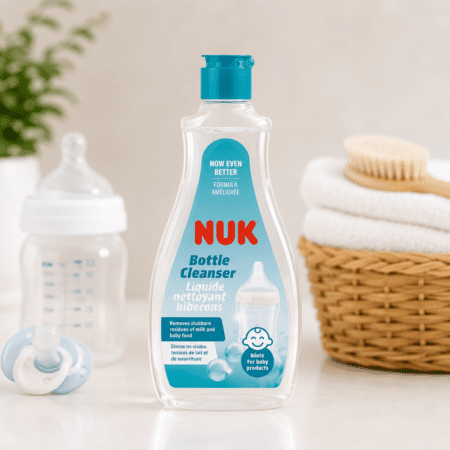 Liquide nettoyant biberons NUK – Nettoyage efficace & sûr pour bébé