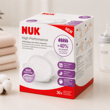 Coussinets d’allaitement NUK High Performance – Ultra absorbants & discrets