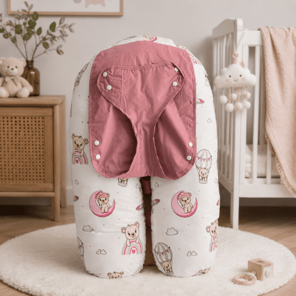 Coussin d’allaitement 3 en 1 Koala avec ceinture – Coussin maternité transformable