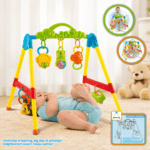 Portique d’Éveil Bébé avec Hochets Suspendus