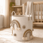 Panier de rangement multifonction pour bébé – Design doux & pratique