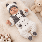 Sortie Clinique Bébé Garçon 7 Pièces style chic Ourson