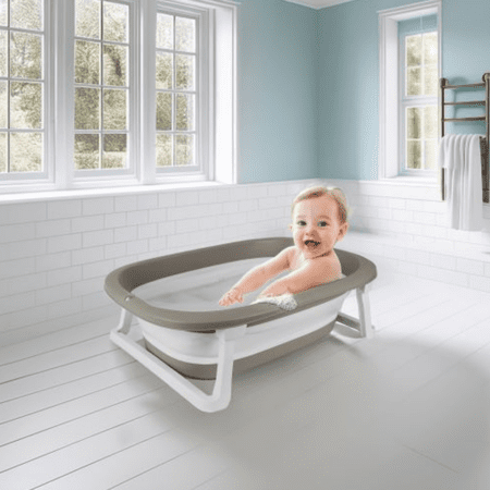 Baignoire Bébé Pliable DOLU – Dès la Naissance | Confort & Gain de Place