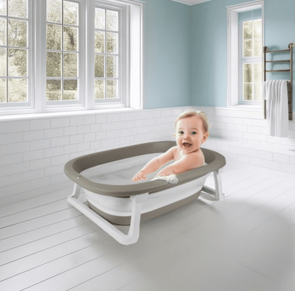 Baignoire Bébé Pliable DOLU – Dès la Naissance | Confort & Gain de Place