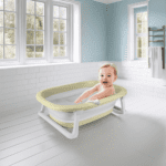 Baignoire Bébé Pliable DOLU – Dès la Naissance | Confort & Gain de Place