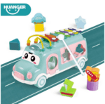 Jouet Bus Musical Bébé – Éveil & Apprentissage Ludique 18 Mois+